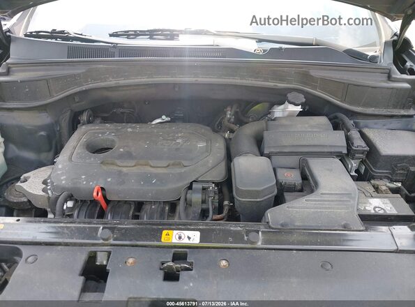 5XYZUDLB7HG497585 2017 HYUNDAI SANTA FE SPORT Gray Widok komory silnika