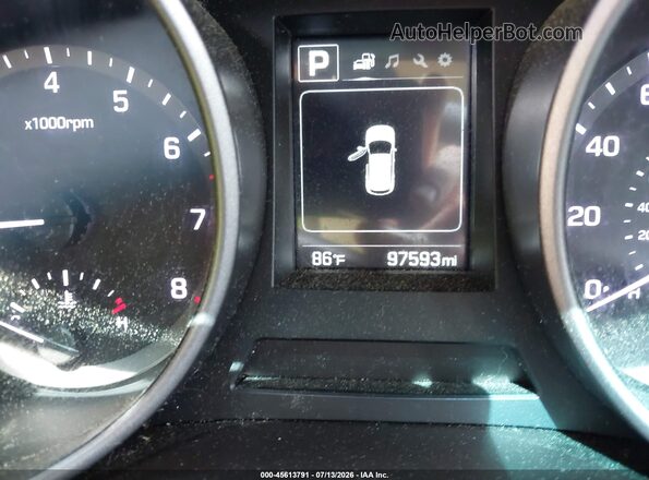 5XYZUDLB7HG497585 2017 HYUNDAI SANTA FE SPORT Gray Widok wnętrza 360 stopni