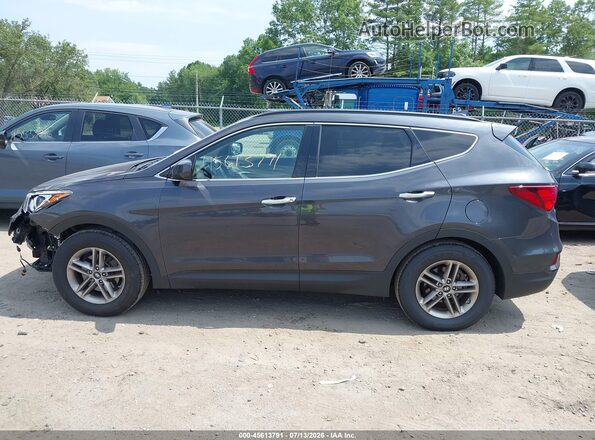 5XYZUDLB7HG497585 2017 HYUNDAI SANTA FE SPORT Gray Widok wnętrza z tyłu