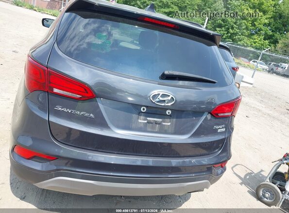 5XYZUDLB7HG497585 2017 HYUNDAI SANTA FE SPORT Gray 