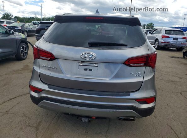 5XYZUDLB7JG510065 2018 HYUNDAI SANTA Gray Vista trasera