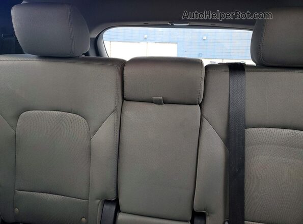 5XYZUDLB7JG510065 2018 HYUNDAI SANTA Gray Vista de los asientos traseros