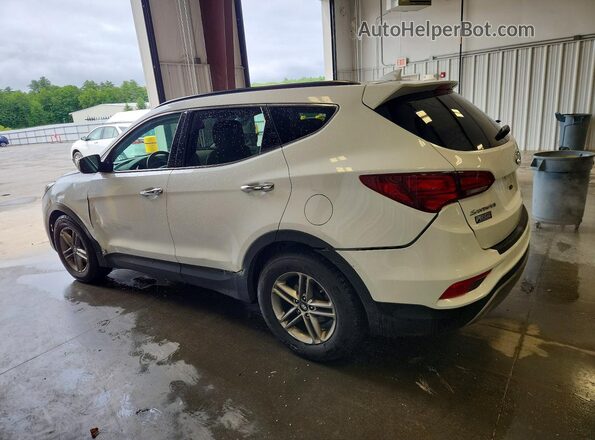 5XYZUDLB7JG519915 2018 HYUNDAI SANTA White Trasero izquierdo