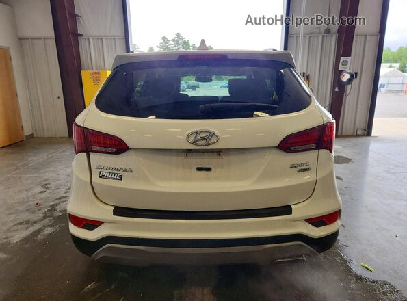 5XYZUDLB7JG519915 2018 HYUNDAI SANTA White Vista trasera