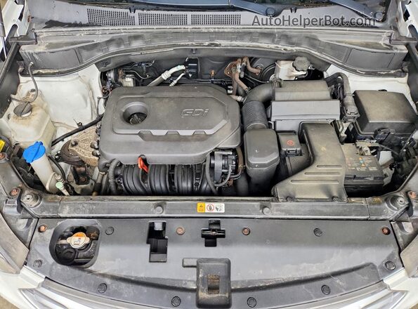 5XYZUDLB7JG519915 2018 HYUNDAI SANTA White Vista interior trasera