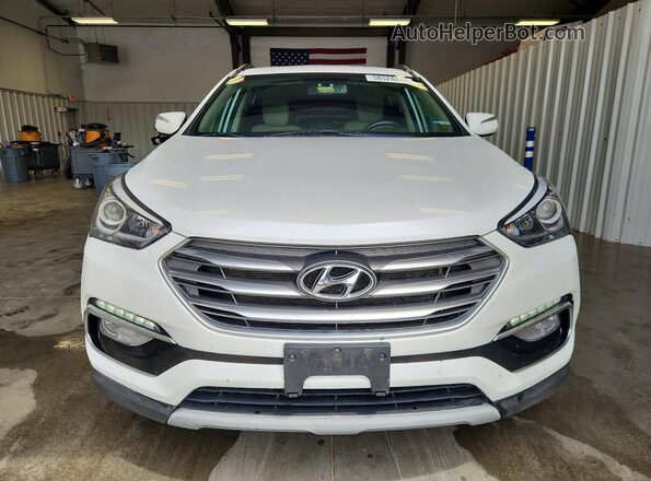 5XYZUDLB7JG519915 2018 HYUNDAI SANTA White Vista frontal