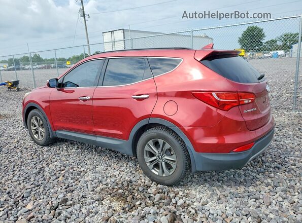 5XYZUDLB8GG331834 2016 HYUNDAI SANTA Red Հետևի ձախ