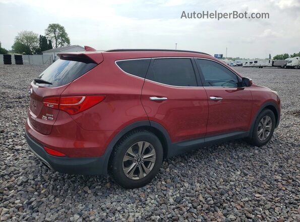 5XYZUDLB8GG331834 2016 HYUNDAI SANTA Red Հետևի աջ
