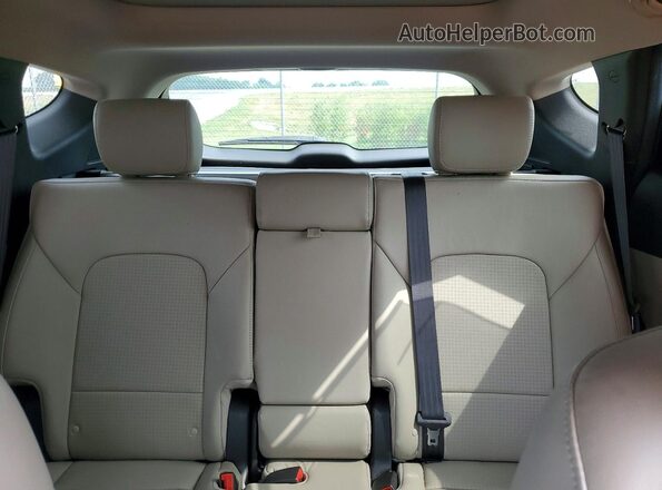 5XYZUDLB8GG331834 2016 HYUNDAI SANTA Red Հետևի նստատեղերի տեսք
