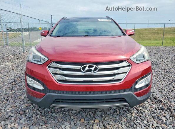 5XYZUDLB8GG331834 2016 HYUNDAI SANTA Red Դիմացի տեսք