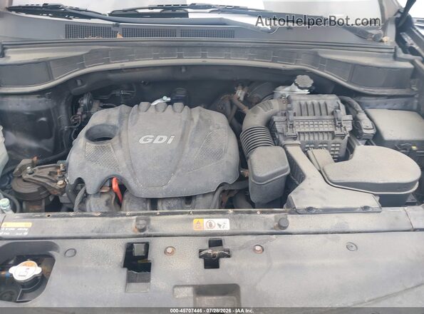 5XYZUDLB8GG333745 2016 HYUNDAI SANTA FE SPORT Brown Вид ззаду