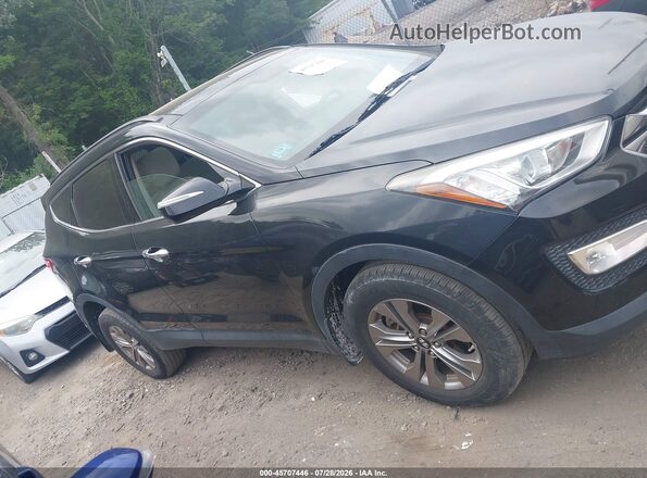 5XYZUDLB8GG333745 2016 HYUNDAI SANTA FE SPORT Brown Вид задньої частини салону