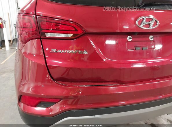 5XYZUDLB8HG425942 2017 HYUNDAI SANTA FE SPORT Красный Вид спереди