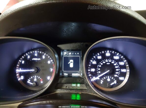 5XYZUDLB8HG425942 2017 HYUNDAI SANTA FE SPORT Красный Вид задних сидений