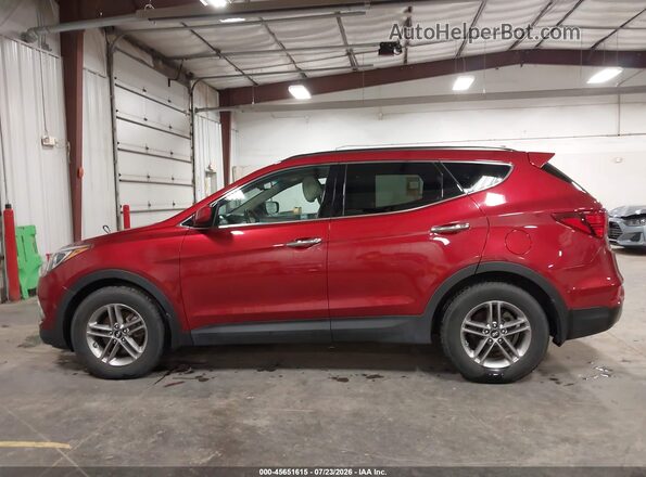 5XYZUDLB8HG425942 2017 HYUNDAI SANTA FE SPORT Красный Панорамный вид салона 360°