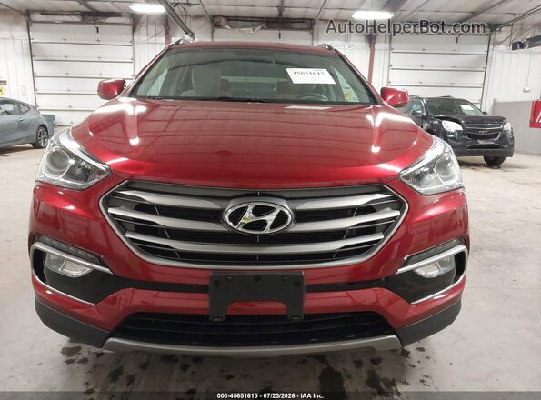 5XYZUDLB8HG425942 2017 HYUNDAI SANTA FE SPORT Красный Вид щитка приборов