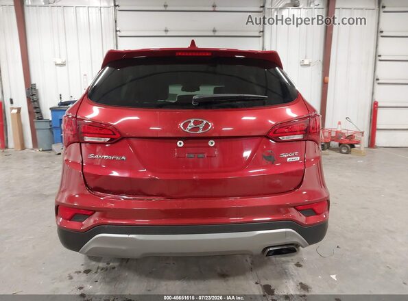 5XYZUDLB8HG425942 2017 HYUNDAI SANTA FE SPORT Красный 