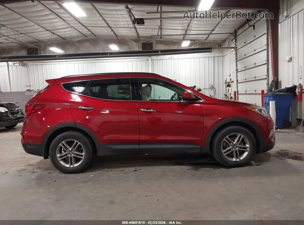 5XYZUDLB8HG425942 2017 HYUNDAI SANTA FE SPORT Красный Вид задней части салона