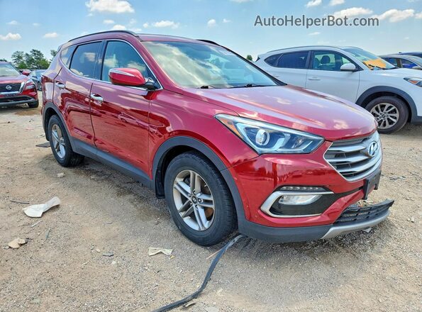5XYZUDLB8HG469942 2017 HYUNDAI SANTA Maroon წინა მარჯვენა