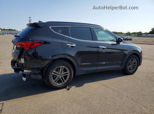 5XYZUDLB8JG541714 2018 HYUNDAI SANTA Black Tył prawy