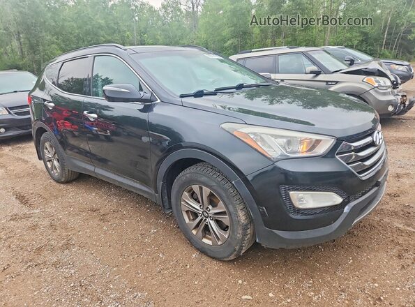 5XYZUDLB9GG320535 2016 HYUNDAI SANTA Black Առջևի աջ