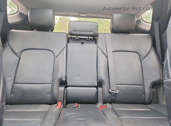 5XYZUDLB9GG320535 2016 HYUNDAI SANTA Black Հետևի նստատեղերի տեսք
