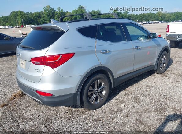 5XYZUDLB9GG324861 2016 HYUNDAI SANTA FE SPORT Серебряный Задняя правая четверть
