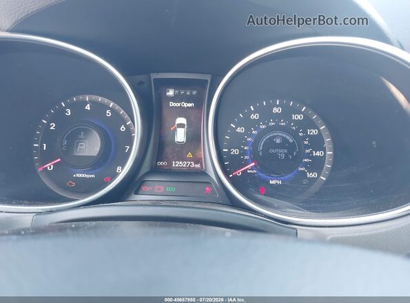5XYZUDLB9GG324861 2016 HYUNDAI SANTA FE SPORT Серебряный Вид задних сидений