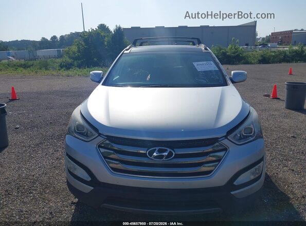 5XYZUDLB9GG324861 2016 HYUNDAI SANTA FE SPORT Серебряный Вид щитка приборов