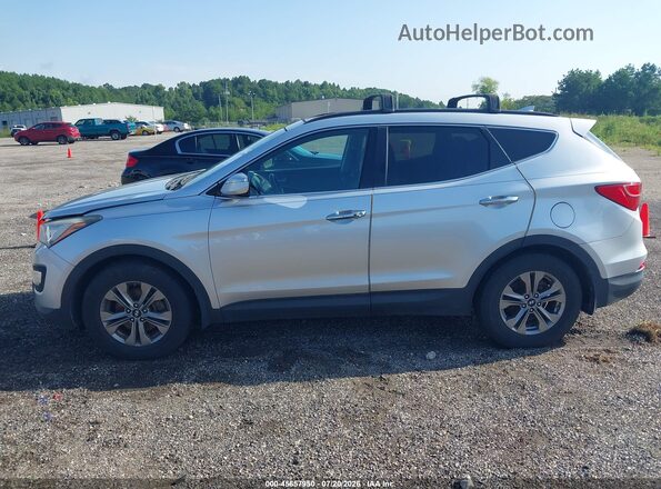 5XYZUDLB9GG324861 2016 HYUNDAI SANTA FE SPORT Серебряный Панорамный вид салона 360°