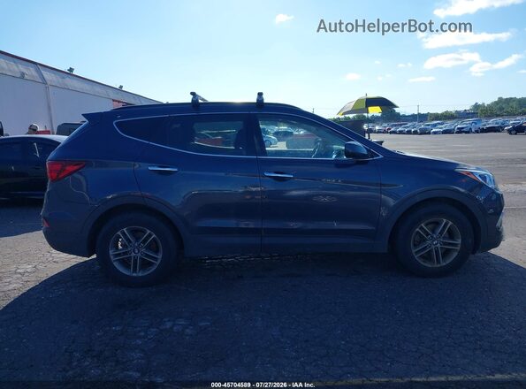5XYZUDLB9HG415680 2017 HYUNDAI SANTA FE SPORT Blue უკანა სალონის ხედი