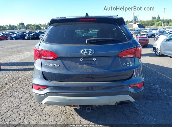 5XYZUDLB9HG415680 2017 HYUNDAI SANTA FE SPORT Blue 