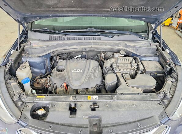 5XYZUDLBXGG308006 2016 HYUNDAI SANTA Blue Շարժիչի բաժամունքի տեսք