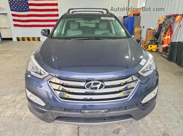 5XYZUDLBXGG308006 2016 HYUNDAI SANTA Blue Դիմացի տեսք