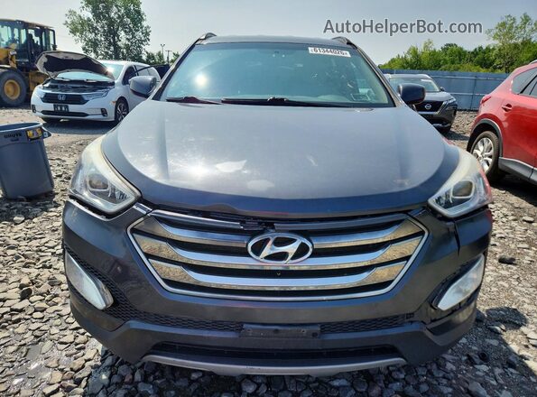 5XYZUDLBXGG374328 2016 HYUNDAI SANTA Gray Вид спереду