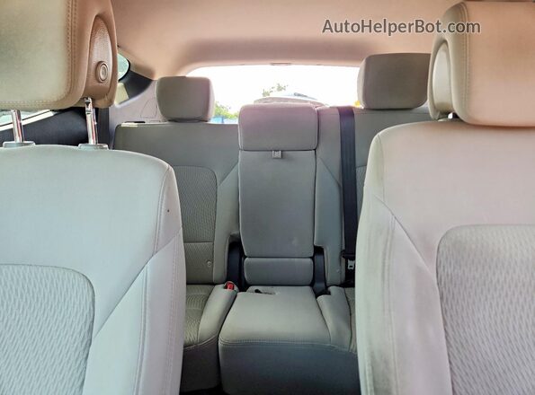5XYZUDLBXGG374328 2016 HYUNDAI SANTA Gray Вид задніх сидінь