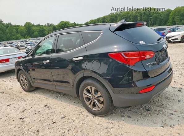5XYZUDLBXGG380050 2016 HYUNDAI SANTA Black Trasero izquierdo