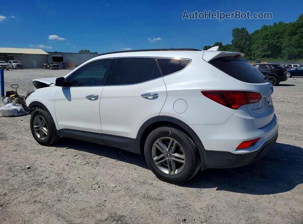 5XYZUDLBXHG417308 2017 HYUNDAI SANTA White Հետևի ձախ