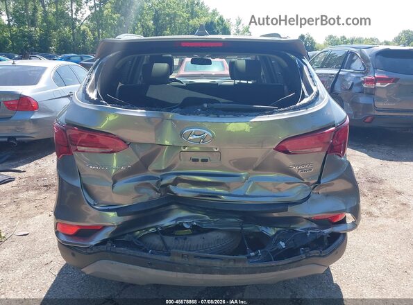 5XYZUDLBXJG561110 2018 HYUNDAI SANTA FE SPORT Gray 