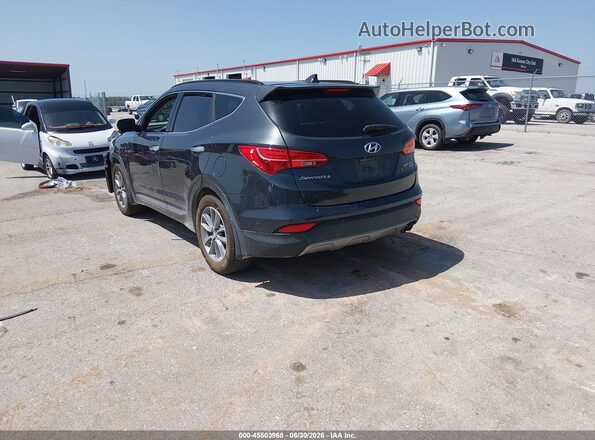 5XYZW4LA1GG353756 2016 HYUNDAI SANTA FE SPORT Gray უკანა მარცხენა