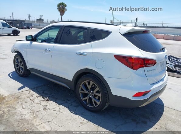 5XYZW4LA2HG388906 2017 HYUNDAI SANTA FE SPORT White Tył lewy