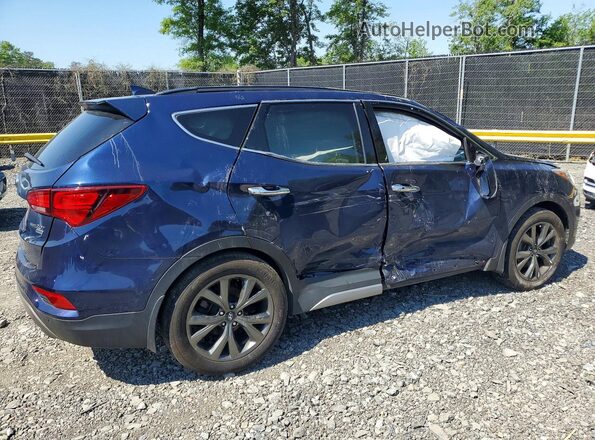 5XYZW4LA2HG499097 2017 HYUNDAI SANTA Blue Tył prawy