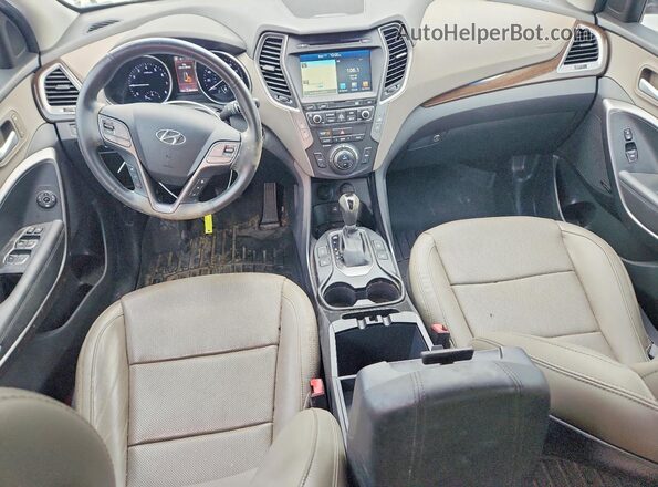 5XYZW4LA2HG501754 2017 HYUNDAI SANTA Gray Առջևի վահանակի տեսք