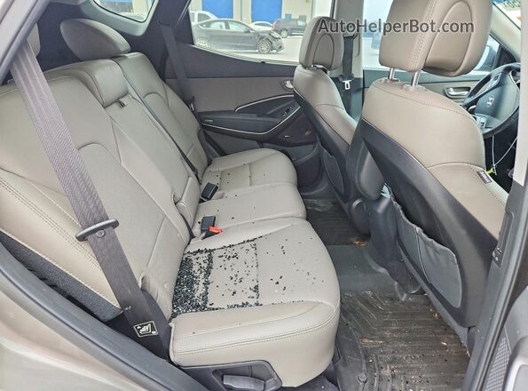 5XYZW4LA2HG501754 2017 HYUNDAI SANTA Gray Հետևի նստատեղերի տեսք