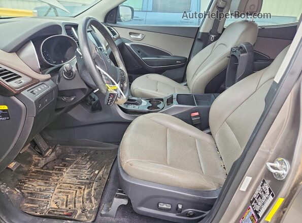 5XYZW4LA2HG501754 2017 HYUNDAI SANTA Gray Սալոնի դիմացի տեսք