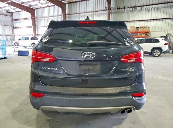 5XYZW4LA5GG346485 2016 HYUNDAI SANTA Black Հետևի տեսք