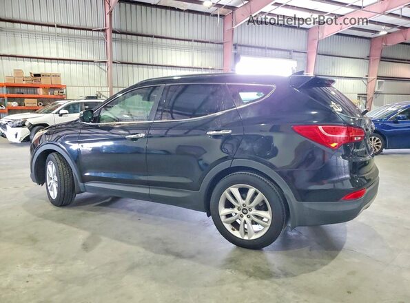 5XYZW4LA5GG346485 2016 HYUNDAI SANTA Black Հետևի ձախ