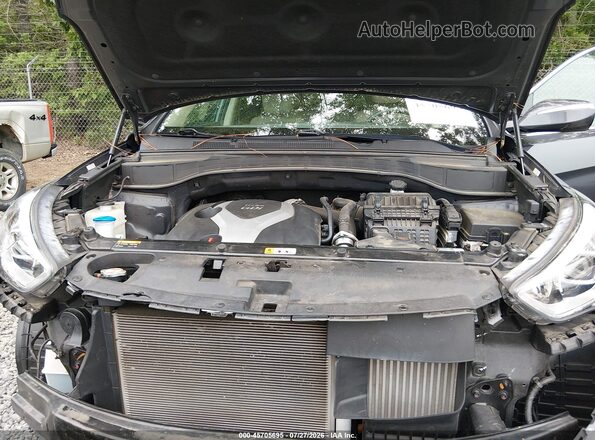 5XYZW4LA5GG347961 2016 HYUNDAI SANTA FE SPORT Gray Widok z tyłu