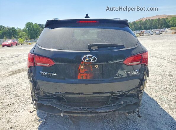 5XYZW4LA5HG473559 2017 HYUNDAI SANTA Black Vista trasera