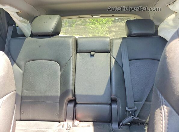 5XYZW4LA5HG473559 2017 HYUNDAI SANTA Black Vista de los asientos traseros